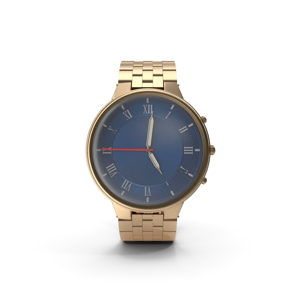 Montre dorée pour femme