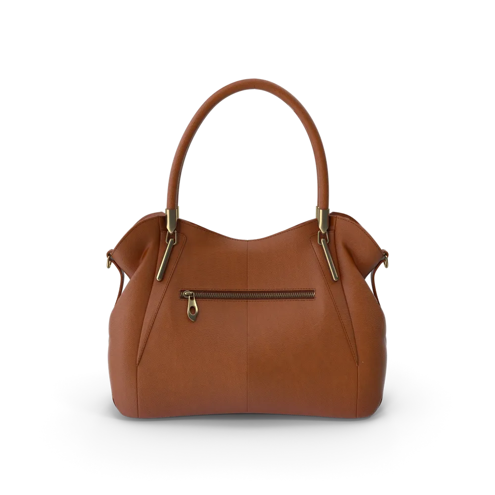 Sac à main Heshe en cuir véritable