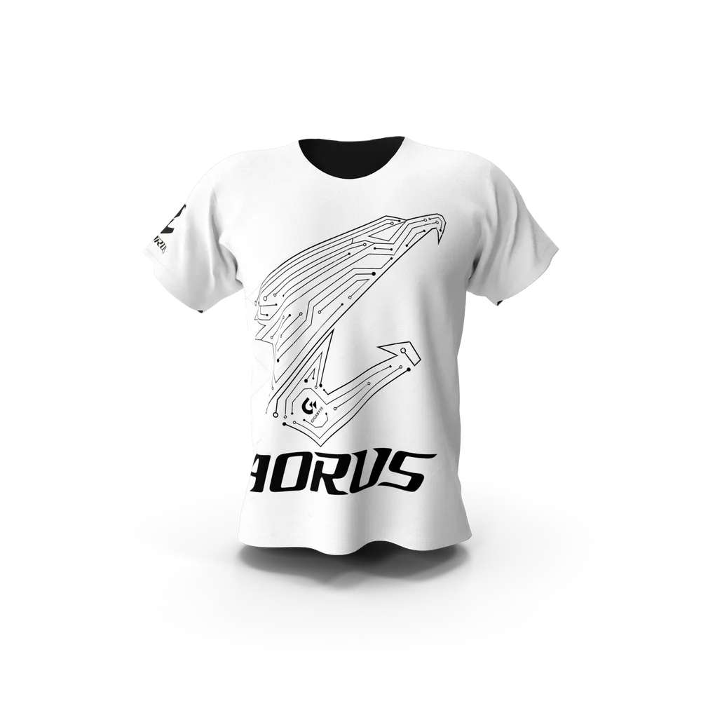 T-shirt Gigabyte Aorus noir